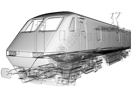 透明列车图像图片