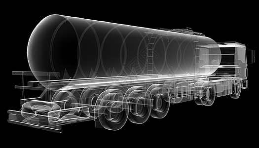 隔离透明油罐车图片