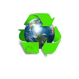 环境保护回收技术的象征图片