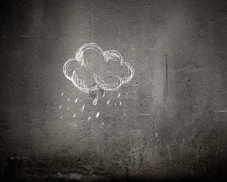 下雨的天气背景图像与雨云手高清图片下载 正版图片 摄图网