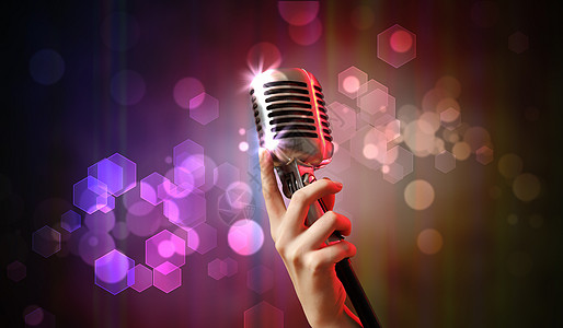 卡拉ok灯背景