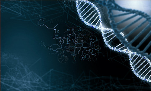 DNA分子高科技DNA分子的生物化学背景图片