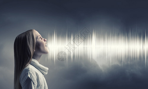 发出声音图片