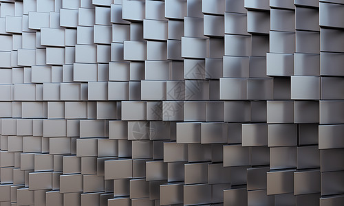 高科技立方体银立方体元素的未来主义的背景图像图片