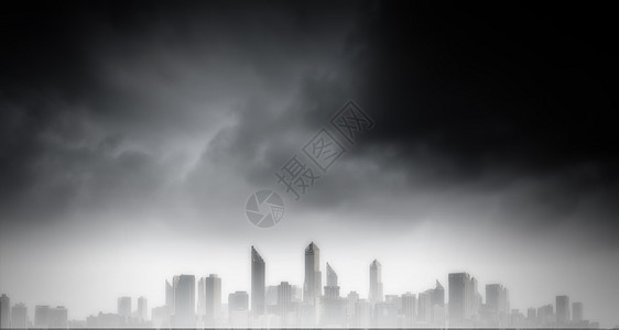 城市背景现代城市场景的黑暗背景图像图片