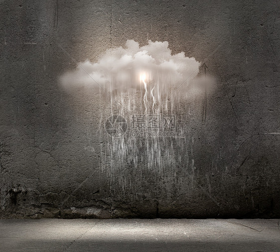 雨云石墙的背景图像图片