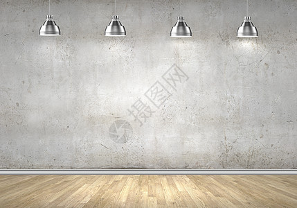 空白水泥墙空白水泥墙,的灯照亮文字的地方背景图片