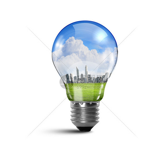 生态灯泡灯说明个电灯泡的清洁安全的质它的说明图片