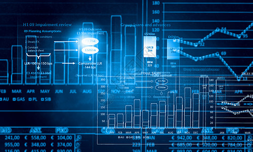 数字背景多媒体图表的背景图像图片
