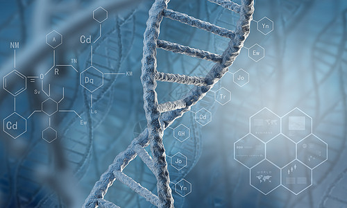 DNA分子高科技DNA分子的生物化学背景图片