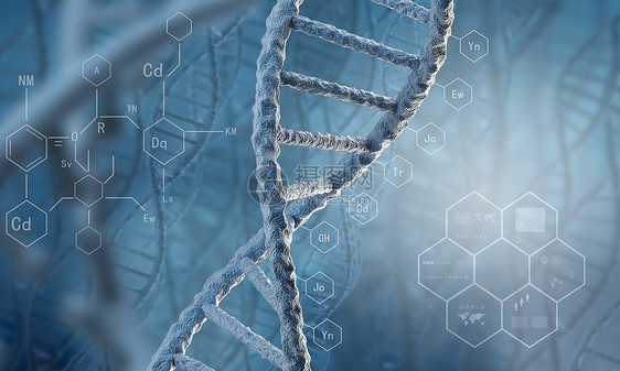 DNA分子高科技DNA分子的生物化学背景图片