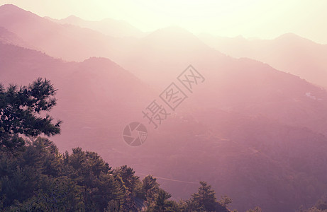 塞浦路斯山脉的风景图片