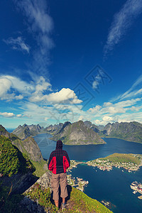 挪威洛福滕岛徒步旅行图片