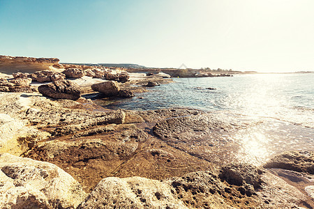 塞浦路斯美丽的海滨图片