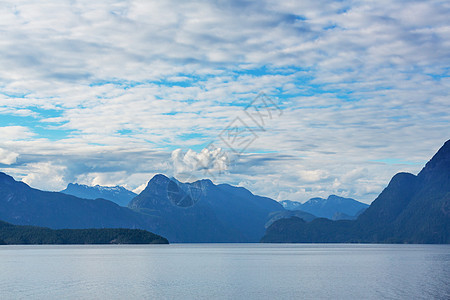 加大列颠哥伦比亚省太平洋沿岸美丽的海景,岩石海岸线图片