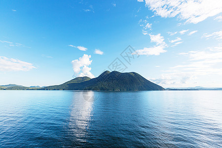 加大列颠哥伦比亚省太平洋沿岸美丽的海景,岩石海岸线图片