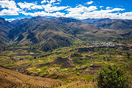 科尔卡山谷位于阿雷基帕西北约100公里处,秘鲁xa图片