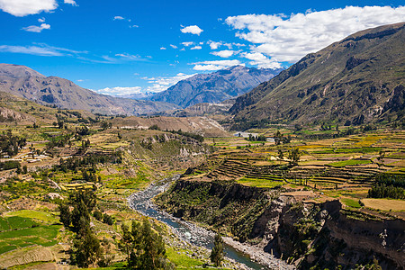 科尔卡山谷位于阿雷基帕西北约100公里处,秘鲁xa图片