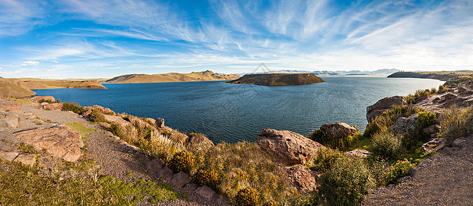 乌马约湖秘鲁普诺地区的个湖泊图片