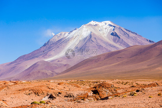 奥莱格火山,东方看,利维亚侧图片