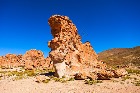 利维亚高原的ValledeLasRocas岩石谷图片