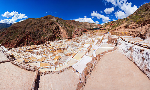 萨拉纳德马拉斯秘鲁库斯科附近的个盐矿图片