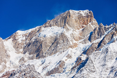 凯达纳特KedarNoth印度乌塔拉赫曼州西部GarhwalHimalaya的Gangotri峰群中的座山图片