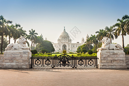 维多利亚纪念建筑加尔各答,西孟加拉,印度图片