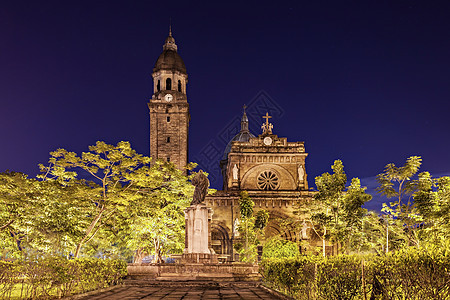 马尼拉大教堂公园,内努罗斯,马尼拉,菲律宾图片