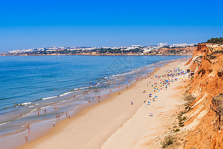 葡萄牙阿尔布菲拉的法雷西亚海滩图片
