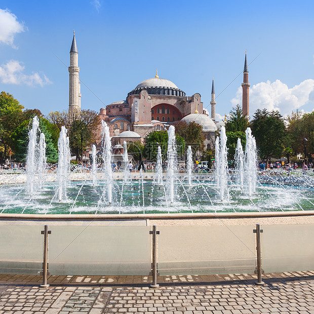 索菲亚土耳其伊斯坦布尔索菲亚拜占庭文化的最伟大的纪念碑图片