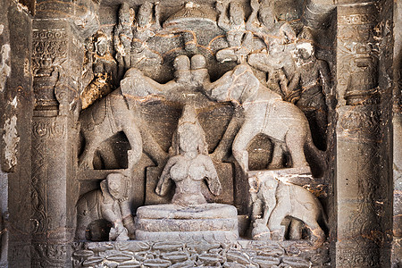 埃罗拉洞穴附近的奥朗加巴德,马哈拉施特拉邦印度图片