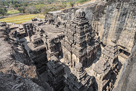 凯拉斯寺埃罗拉,马哈拉施特拉邦印度图片