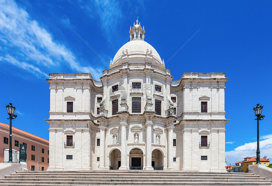 万神殿恩格拉西亚教堂葡萄牙里斯本17世纪的纪念碑图片