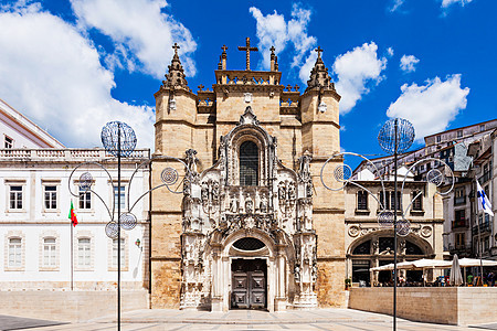 克鲁斯修道院十字修道院葡萄牙科英布拉的纪念碑图片