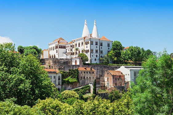 葡萄牙辛特拉的辛特拉宫殿图片