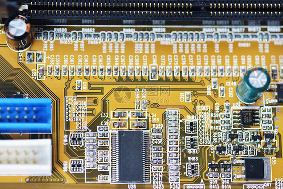 计算机的电子主板图片