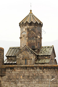 亚美尼亚山区的古寺塔特夫成立于906图片