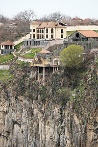 亚美尼亚的悬崖房子图片