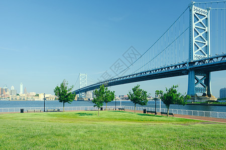 本杰明富兰克林桥的费城,宾夕法尼亚州卡姆登,新泽西州没品牌名称版权象图片