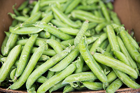 销售,收获,食品,蔬菜农业绿色豌豆盒子街头市场图片