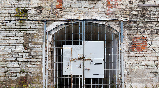 监禁,建筑旧监狱大门图片