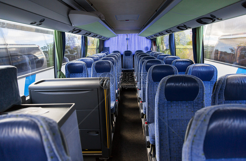 运输,旅游,公路旅行设备旅游巴士内部图片