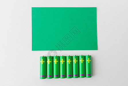 回收,能源,动力,环境生态密切绿色碱电池白纸图片