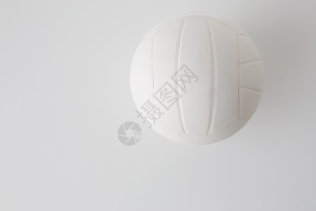 运动,健身,游戏,运动设备物体的白色排球球的特写图片