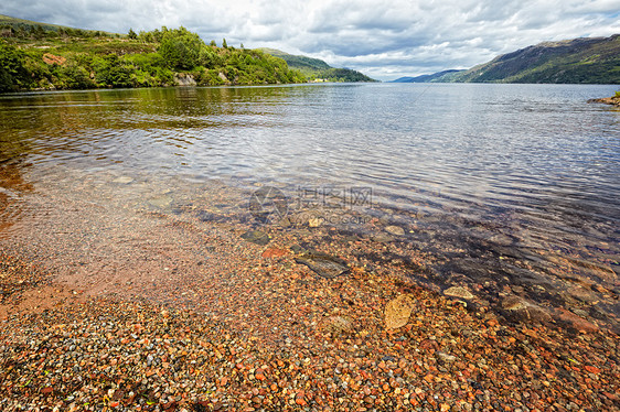 观湖,最著名的苏格兰湖,奥古斯都堡,苏格兰图片