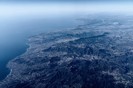 地球地平线照片35000英尺的高度图片