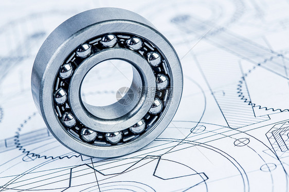 带球轴承的技术图纸图片