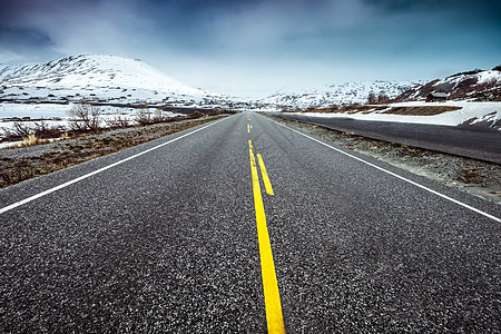 挪威的山路高清图片下载 正版图片 摄图网