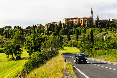 意大利托斯卡纳的皮恩扎托斯卡纳景观图片
